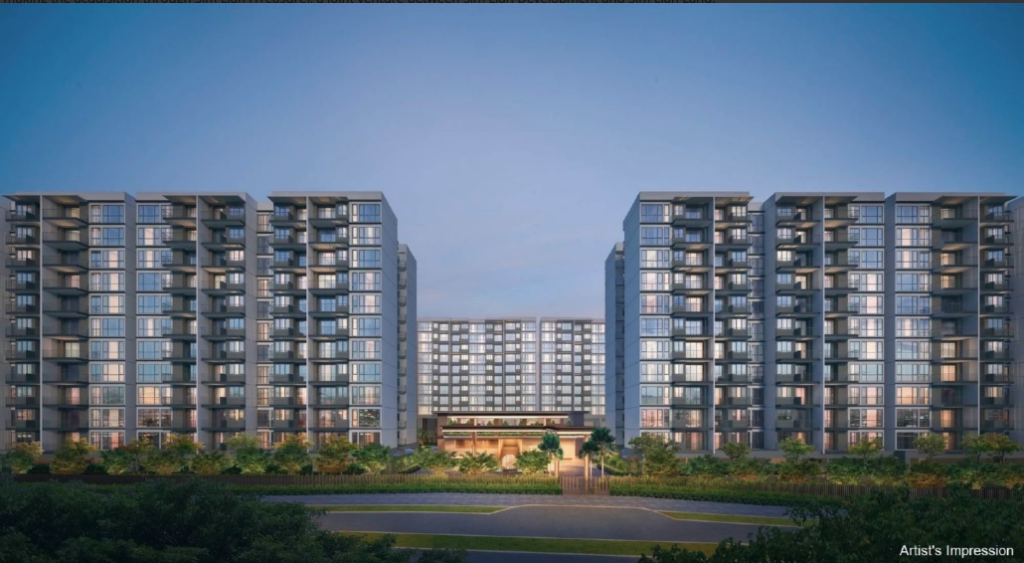 Treasure at Tampines facade